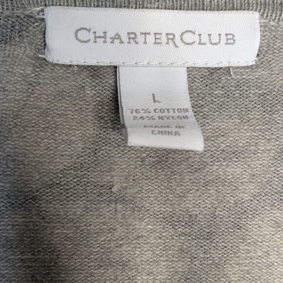 CHARTER Club Sequined Sweater - Picture 4 of 6